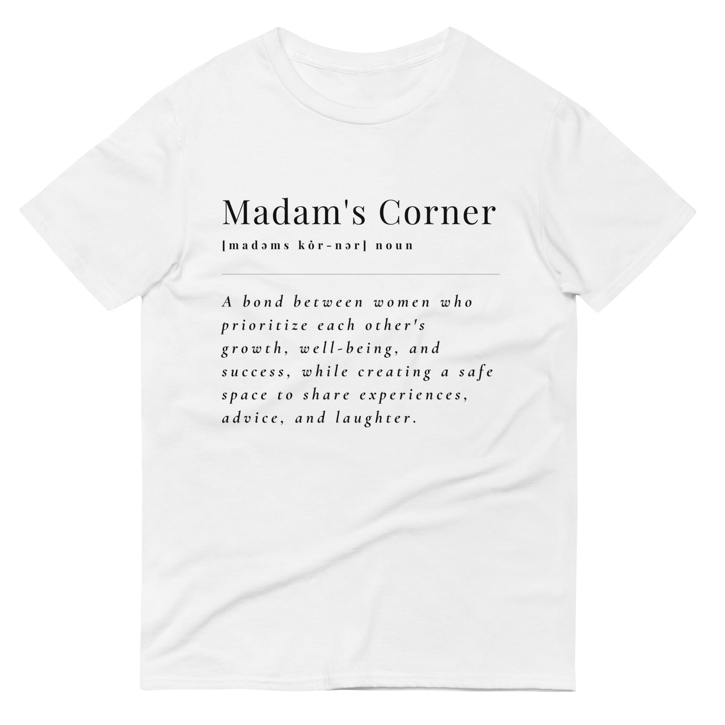 Madam's Corner Meaning