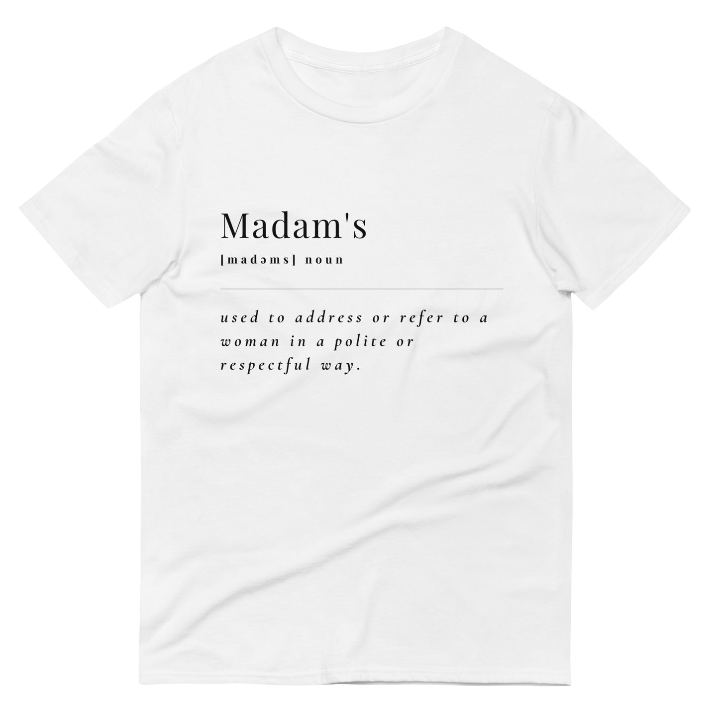 Madam's Meaning