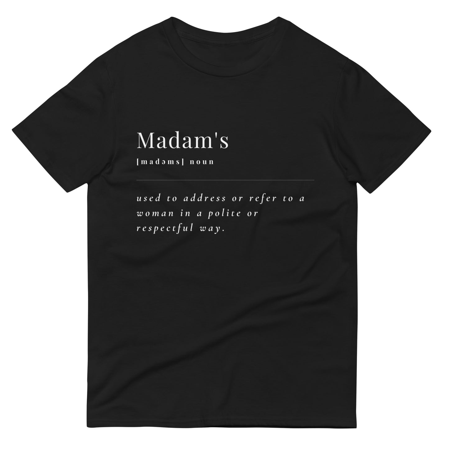 Madam's Meaning