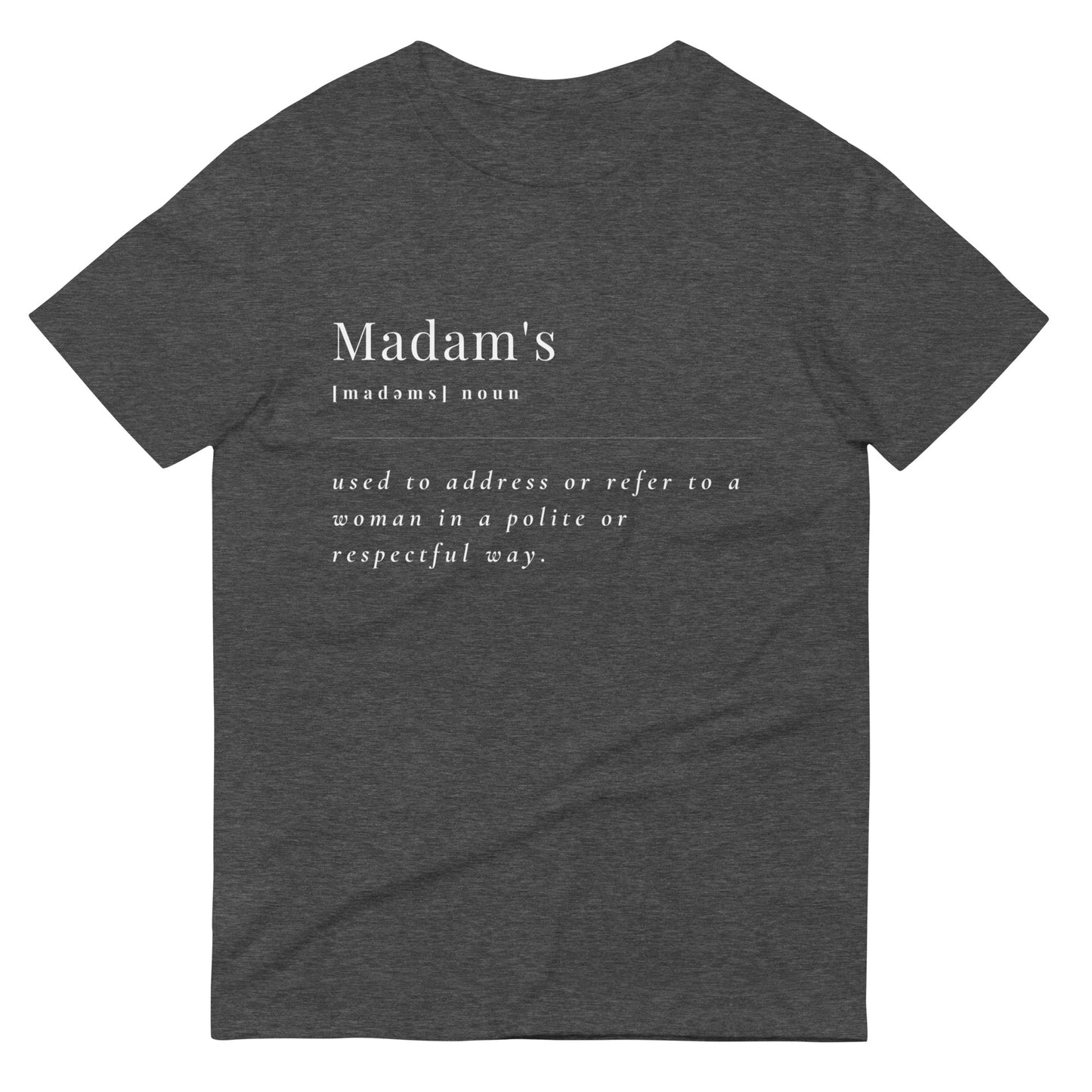 Madam's Meaning