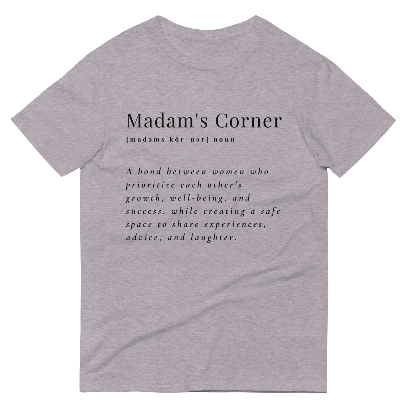 Madam's Corner Meaning